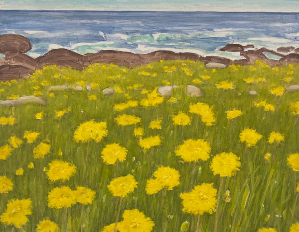 Daisy Craddock - Dandelions by the Water