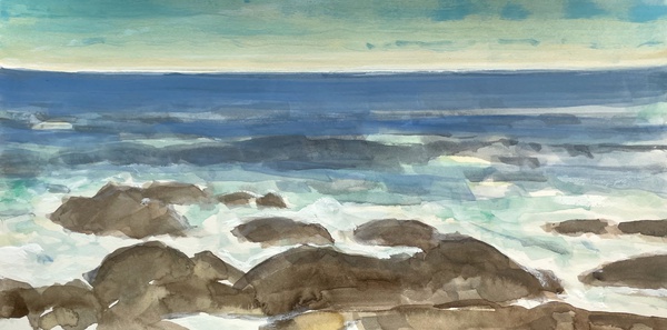 Daisy Craddock - Rocks and Water, Pouch Cove